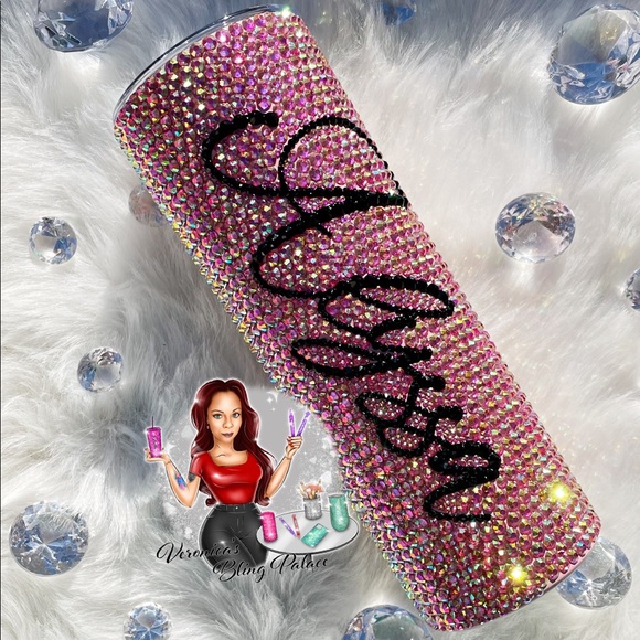 Veronica’s Bling Palace Other - Lt Rose Ab Tumbler